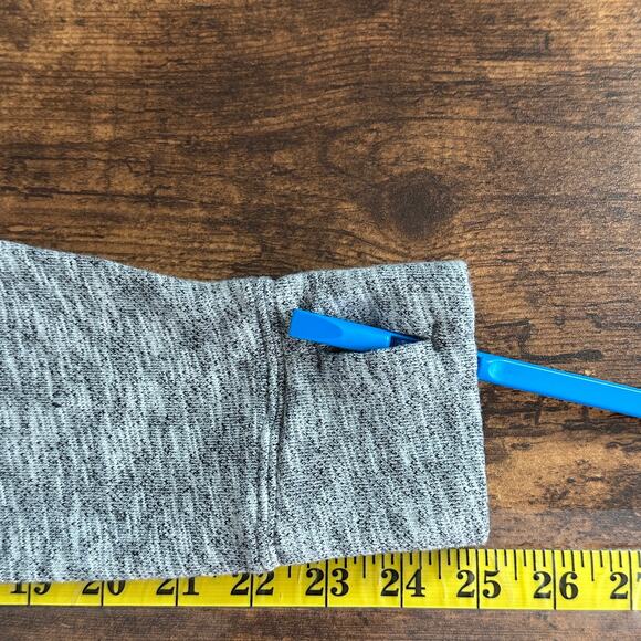 Carhartt Newberry Hoodie Sweatshirt Large Heather Gray Athleisure Lounge Relaxed - Picture 5 of 9